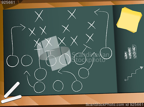 Image of Teamwork Football Game Plan Strategy