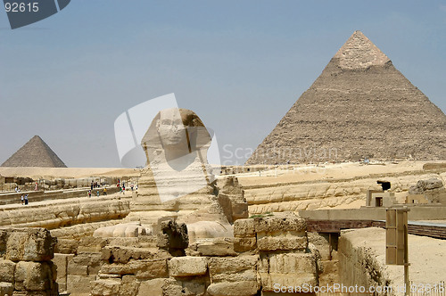 Image of Pyramids and Sphynx