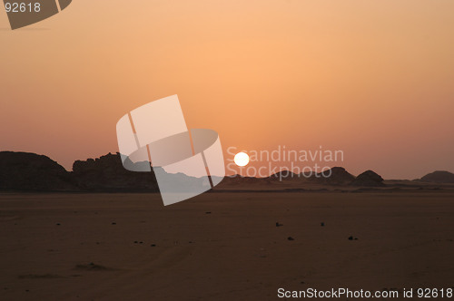 Image of Desert sun