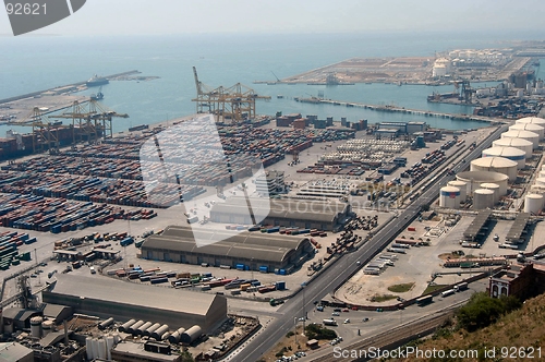 Image of Industrial seaport