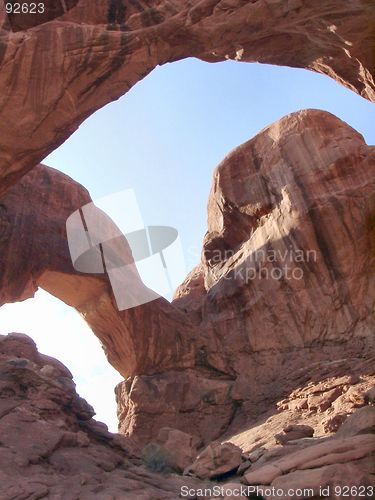 Image of Arches Natural Park: Double Arch