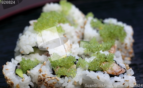 Image of sushi california roll