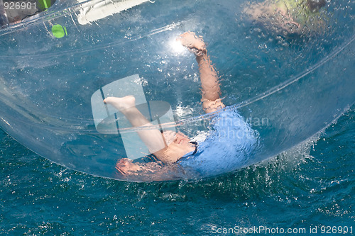 Image of Joyful aqua zorbing