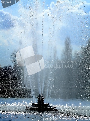 Image of Park fountain