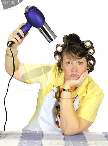 Image of Drying Hair Housewife