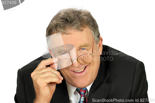 Image of Smiling Businessman