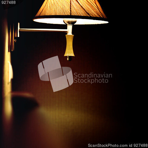 Image of Orange lamp