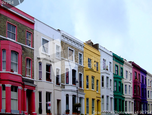 Image of Colorized buildings