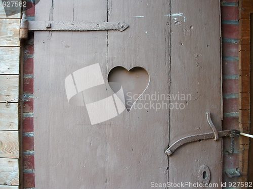 Image of Old wooden door