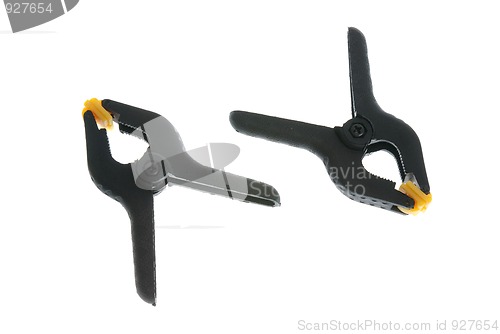 Image of Plastic clamps