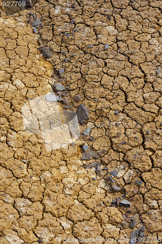 Image of Cracked dry ground texture