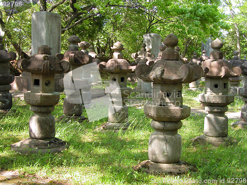 Image of Japanese Graveyard