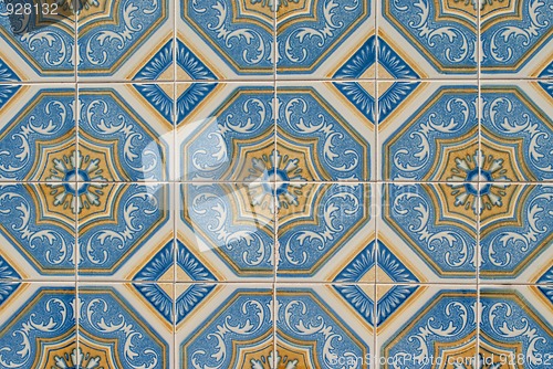 Image of Portuguese glazed tiles 229