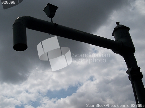 Image of old water pump at the railway station