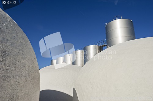 Image of Tanks in a winery