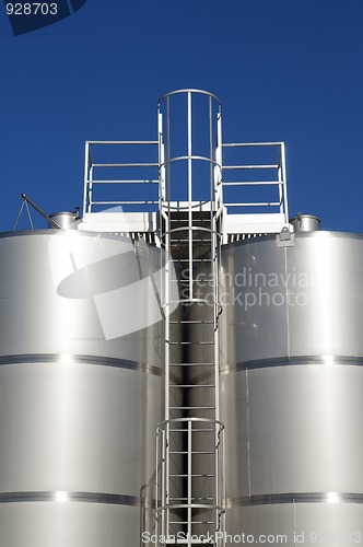 Image of Stainless steel tanks