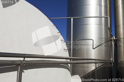 Image of Tanks in a winery