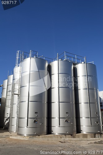 Image of Stainless steel tanks