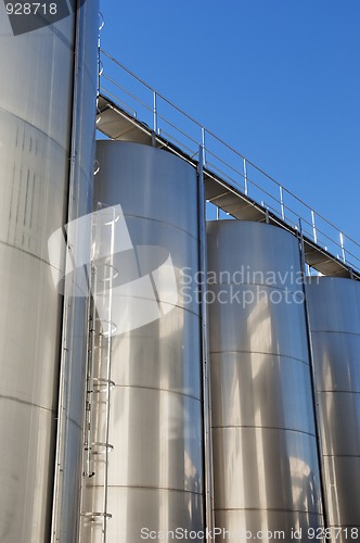 Image of Stainless steel tanks