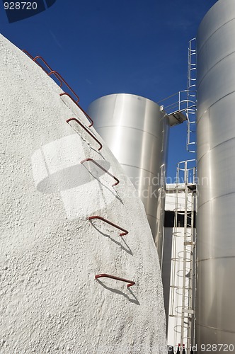 Image of Tanks in a winery