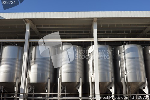 Image of Stainless steel tanks