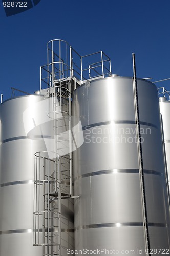 Image of Stainless steel tanks