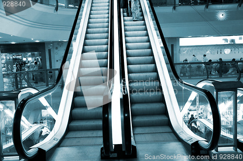 Image of escalator