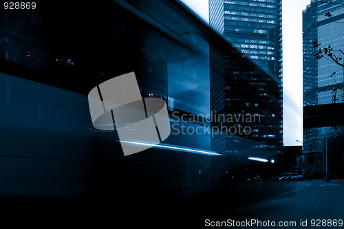 Image of light trails