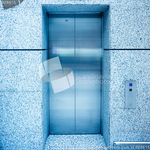 Image of door of elevator