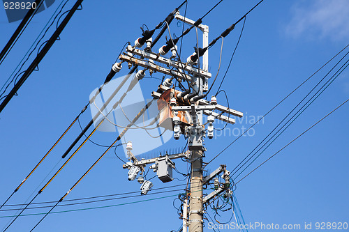 Image of Electrical tower