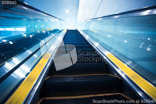 Image of escalator  