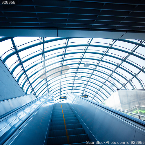 Image of escalator  