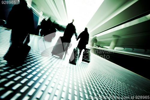 Image of escalator  