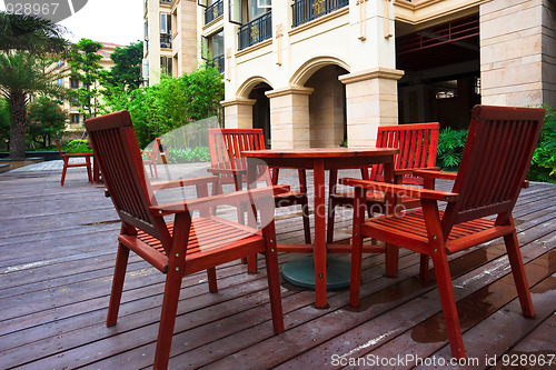 Image of courtyard