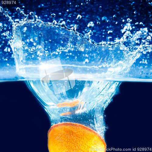 Image of lemon and water