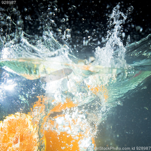 Image of lemon and water