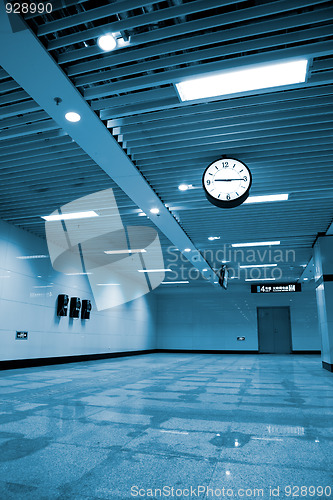 Image of interior of the airport