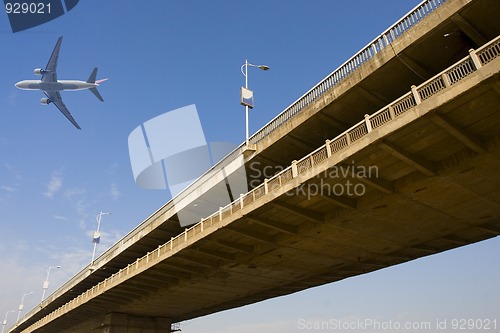 Image of  highway bridge