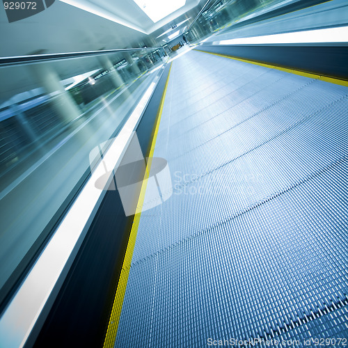 Image of escalator  