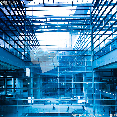 Image of interior of modern building