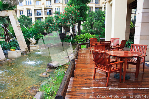 Image of courtyard