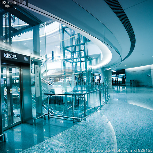 Image of interior of modern building