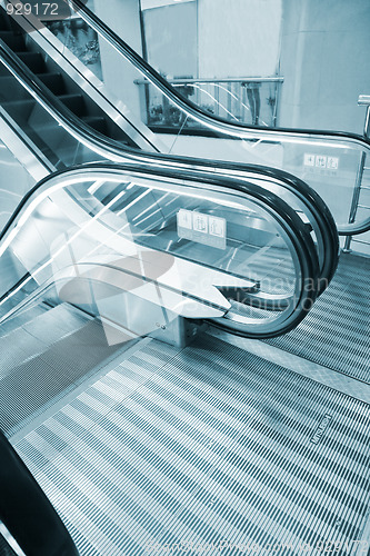 Image of escalator