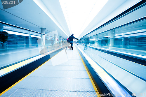 Image of escalator  