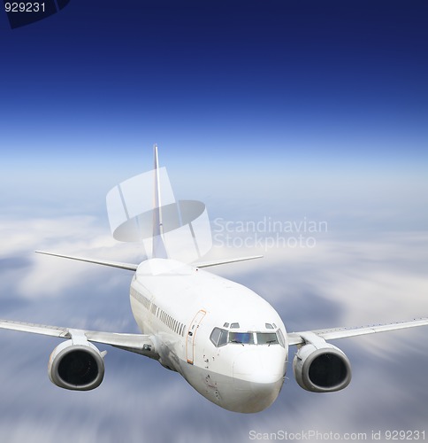 Image of jet airplane