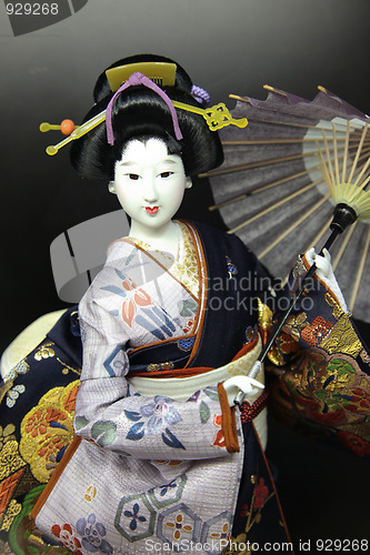 Image of  geisha doll
