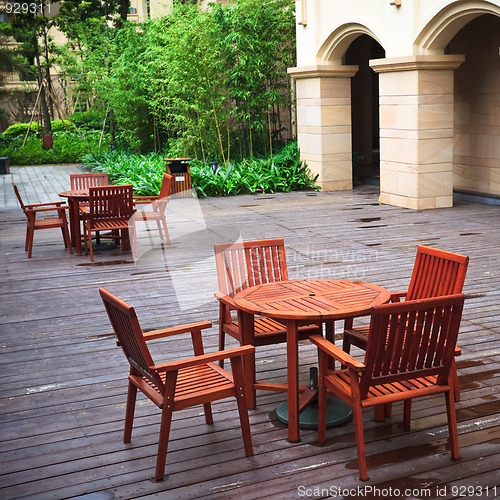 Image of courtyard