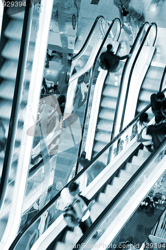 Image of escalator