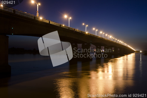 Image of bridge night