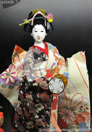 Image of  geisha doll